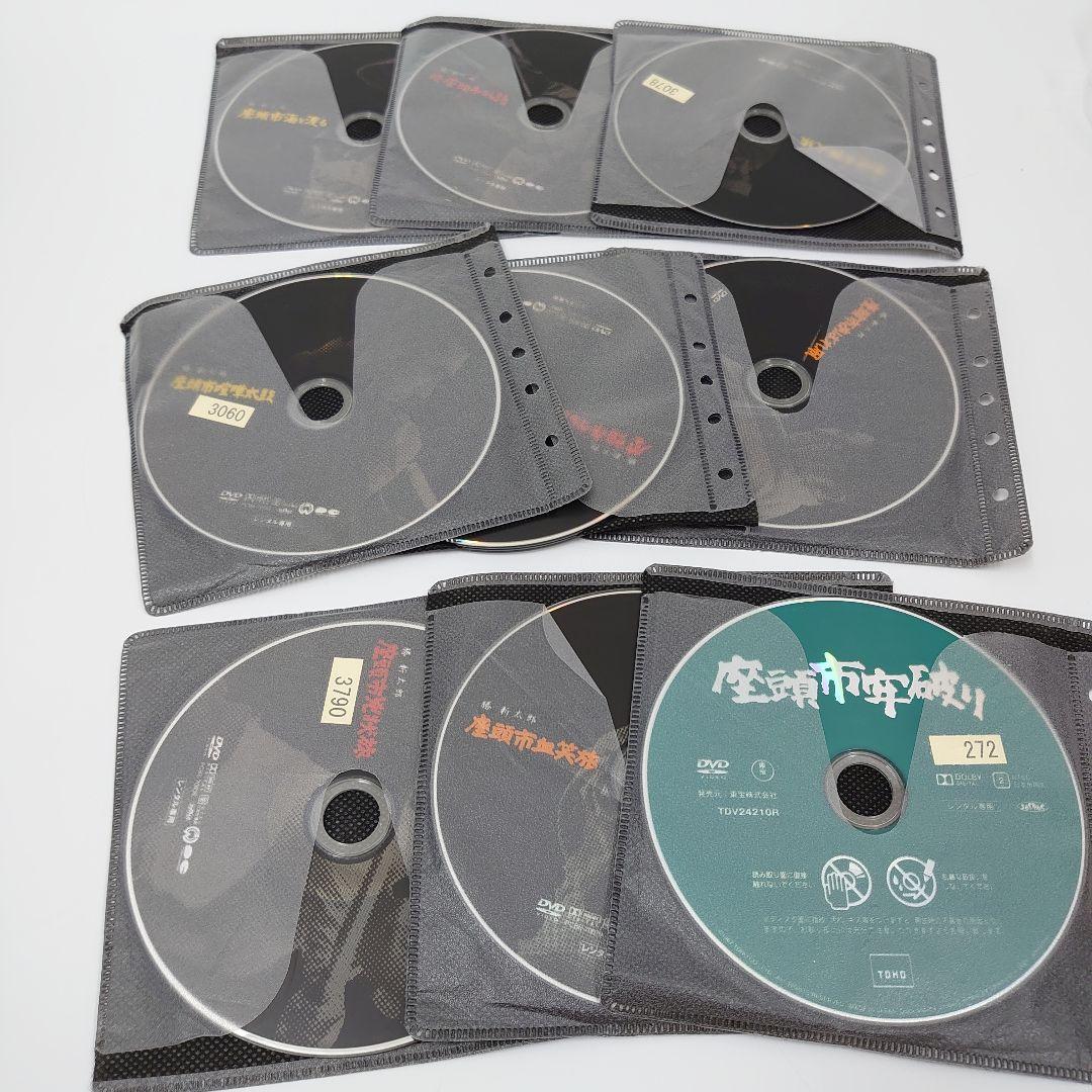 【中古】勝新太郎 座頭市 DVD19枚セット