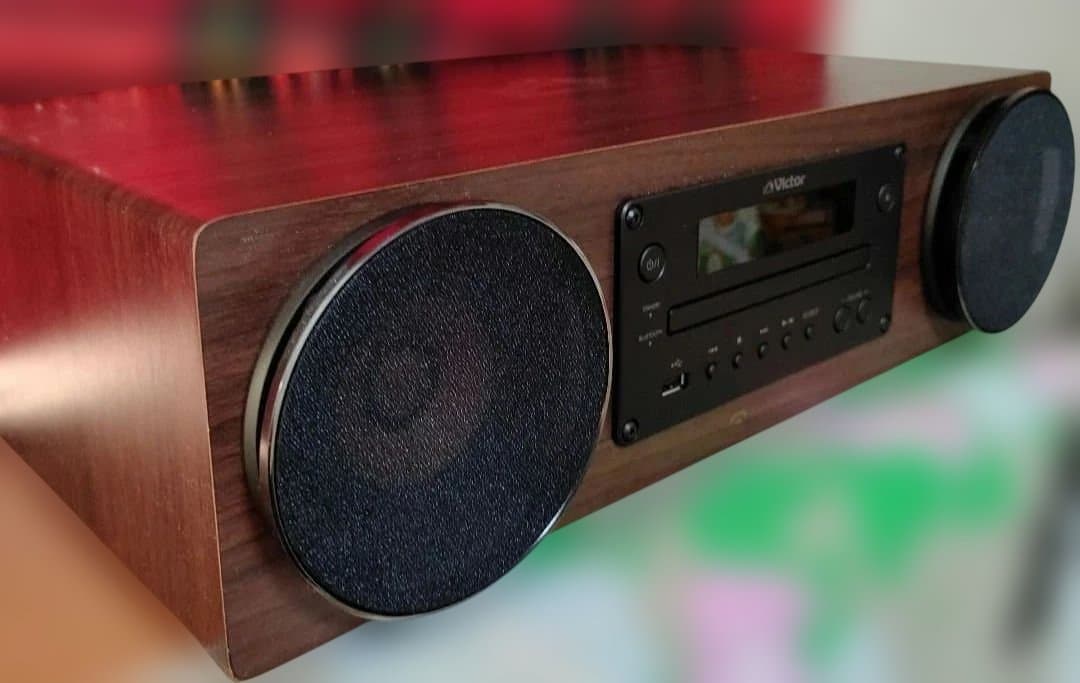 EX-D6 VICTORウッドコーンコンパクトコンポ 12月14日まで限定！