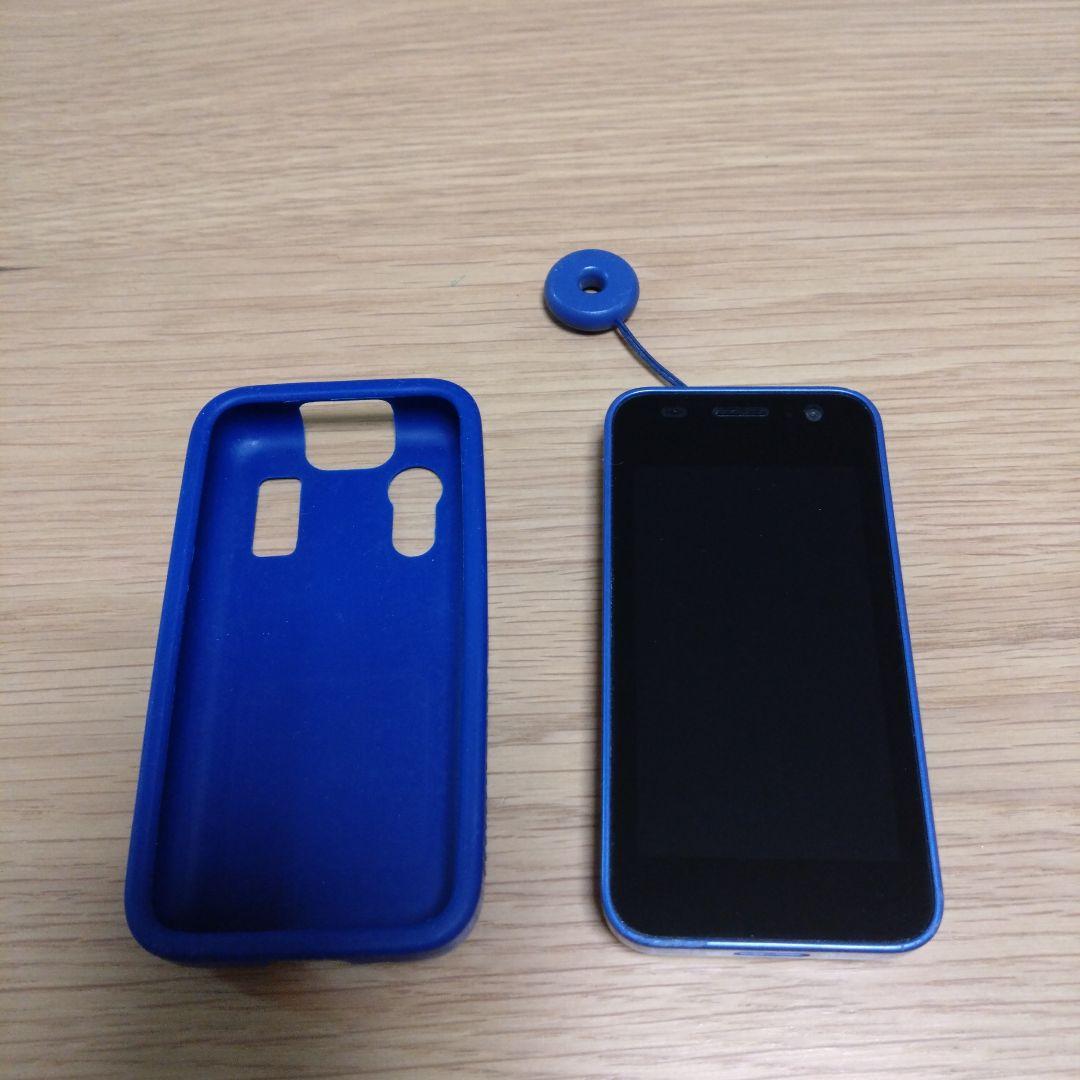 docomo KY-41C 青色 本体 ケース付き