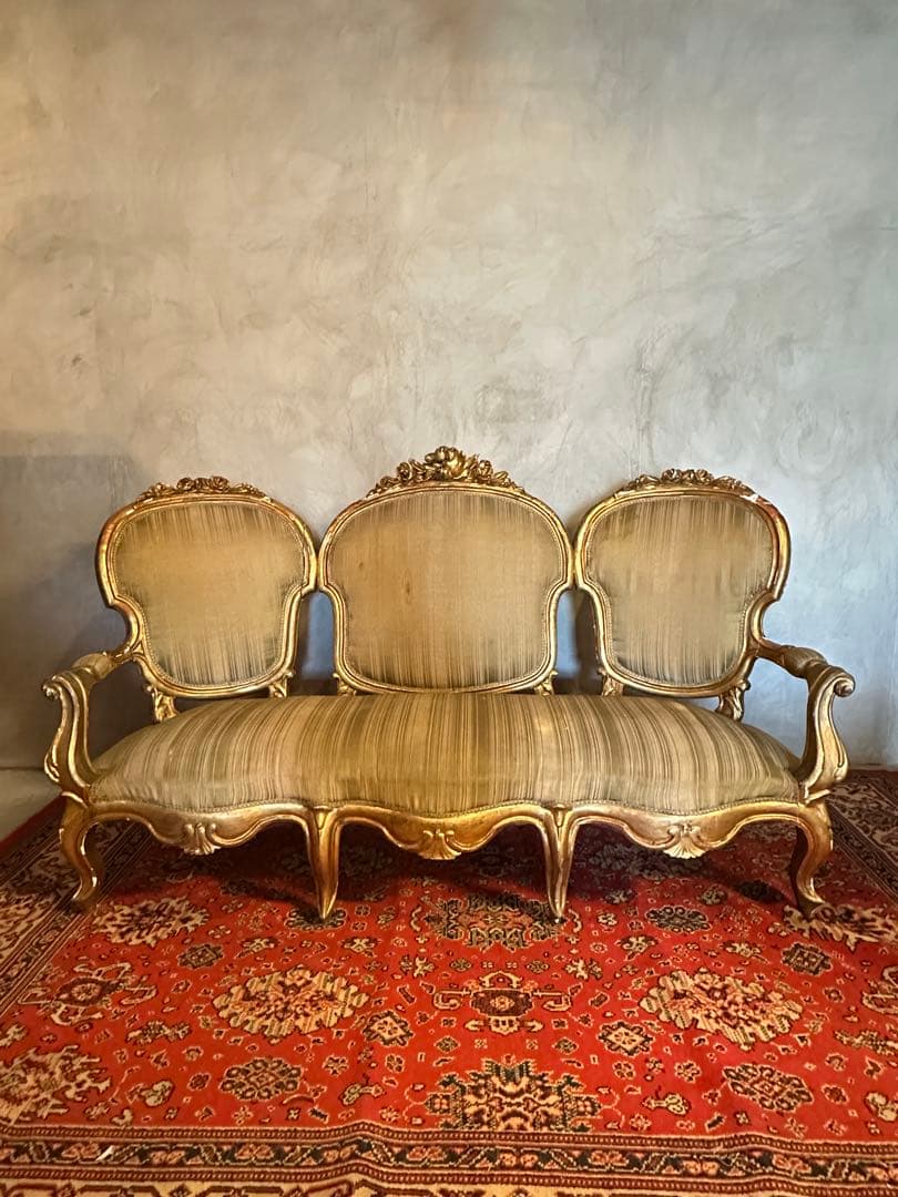 【やっちゃん】ルイ15世　ソファースタジオ　撮影　ディスプレイ用