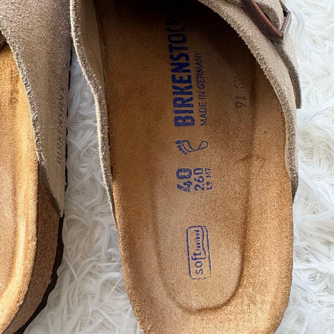 【26.0cm】ビルケンシュトック　チューリッヒ　カーキ　スウェード