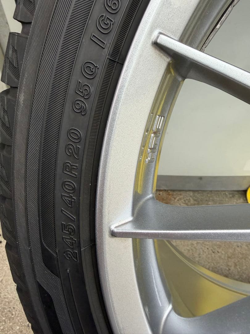 HRE 20インチ ホイールセット 横浜スタッドレスタイヤ