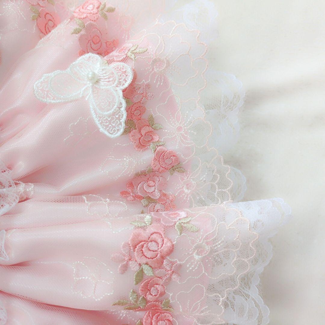 ウィッシュミーメルコスチューム　メルメルドール　小薔薇のピンク系コス　1486