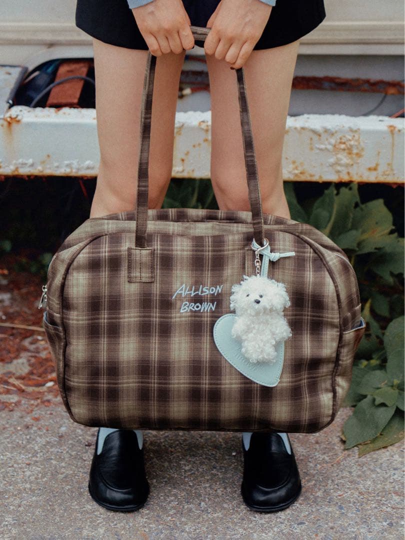 HOLIDAY CANVAS BAG アリソンブラウン