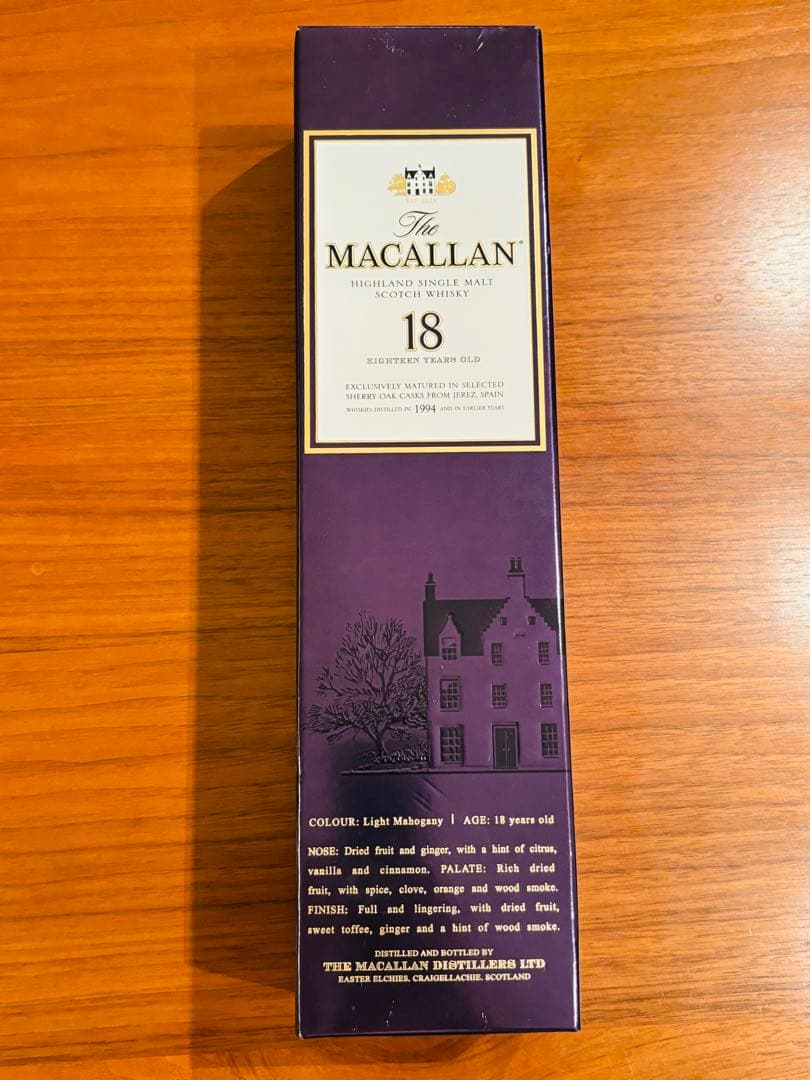The MACALLAN ザ•マッカラン 18年 1994