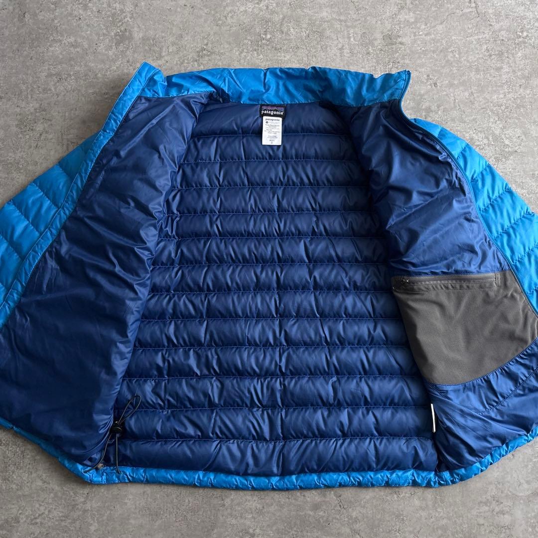 patagonia パタゴニア【S】ダウンセーター ダウンジャケット ブルー 青