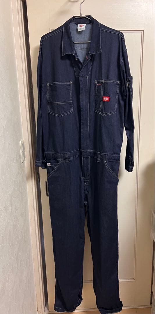 『専用』Dickies オーバーオール つなぎ　ストレッチデニム①⓶