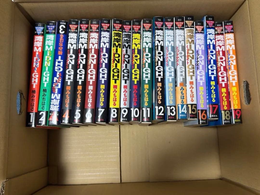 (裁断済)湾岸ミッドナイト全巻セット