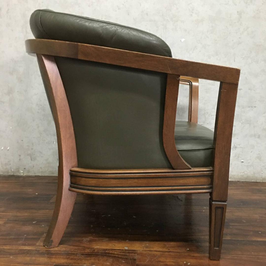 maruni マルニ 地中海ロイヤル  シャルル 1人掛けソファ 本革