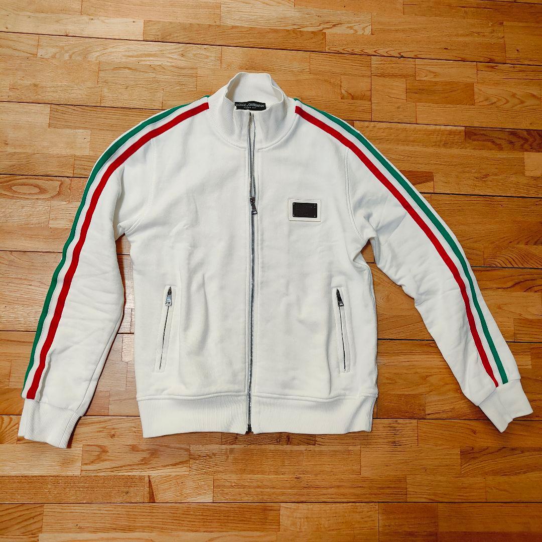 【即購入可】DOLCE & GABBANA トラックジャケット　ホワイト