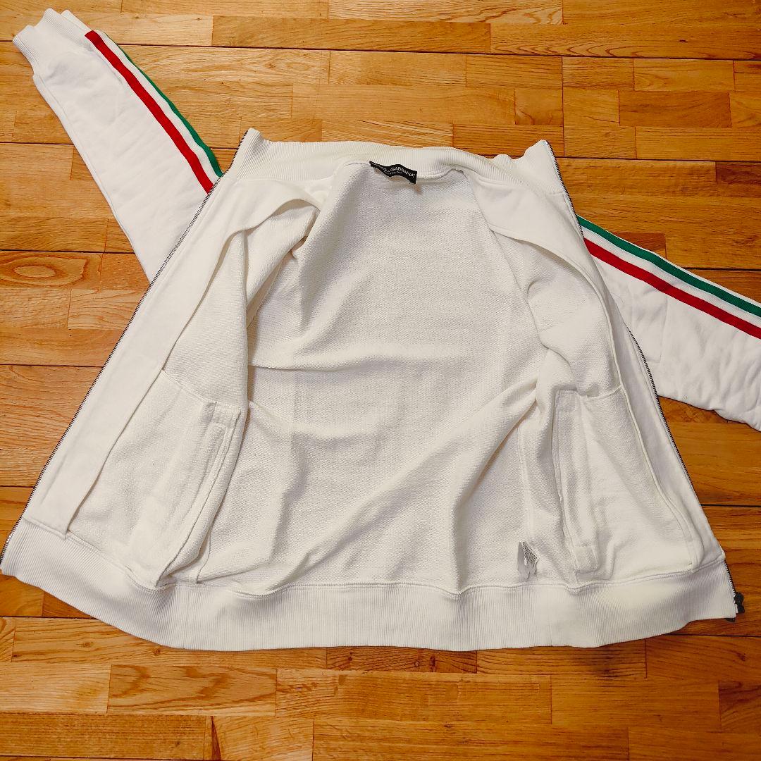 【即購入可】DOLCE & GABBANA トラックジャケット　ホワイト