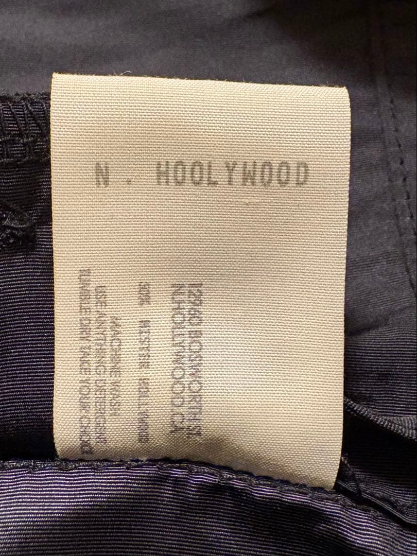【即発送】【美品】N.HOOLYWOOD STUDIOUS別注 モッズコート 黒