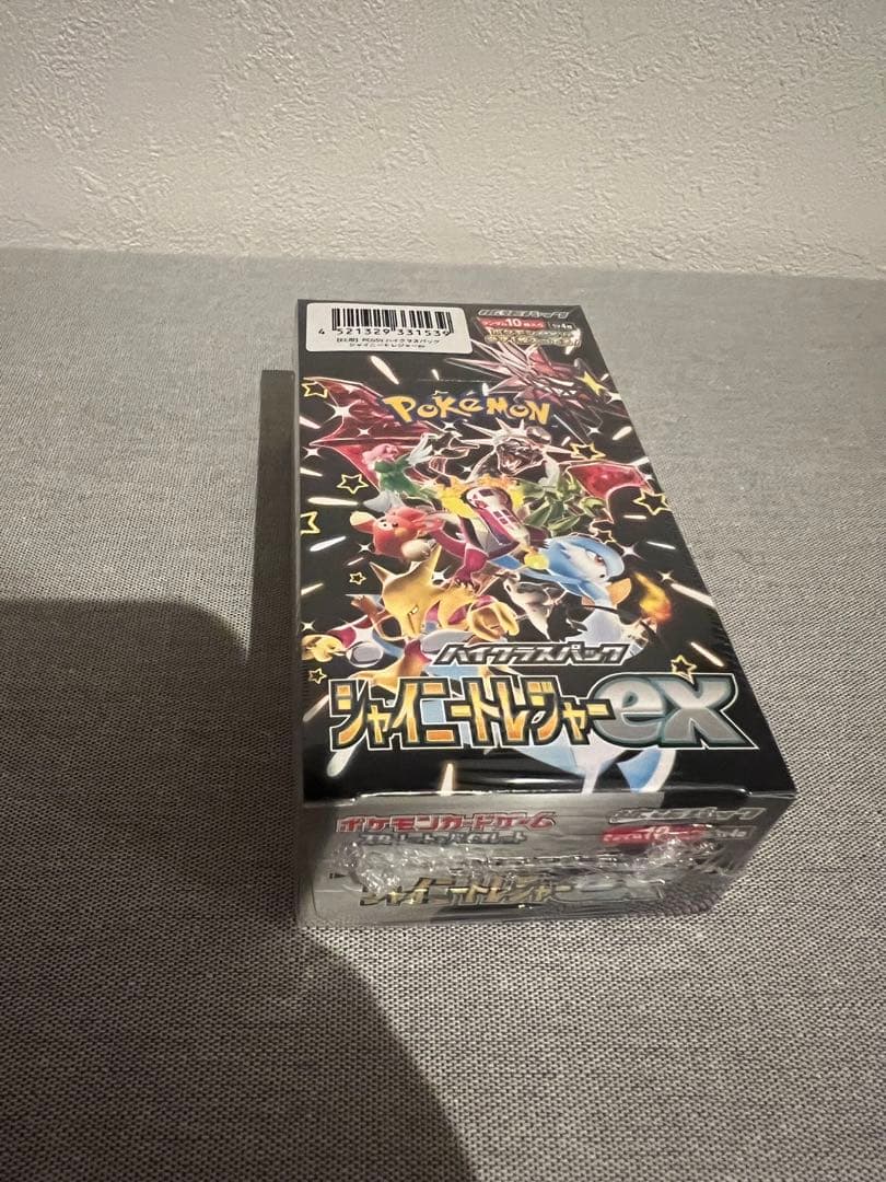 シャイニートレジャーex BOX 未開封 シュリンク付き