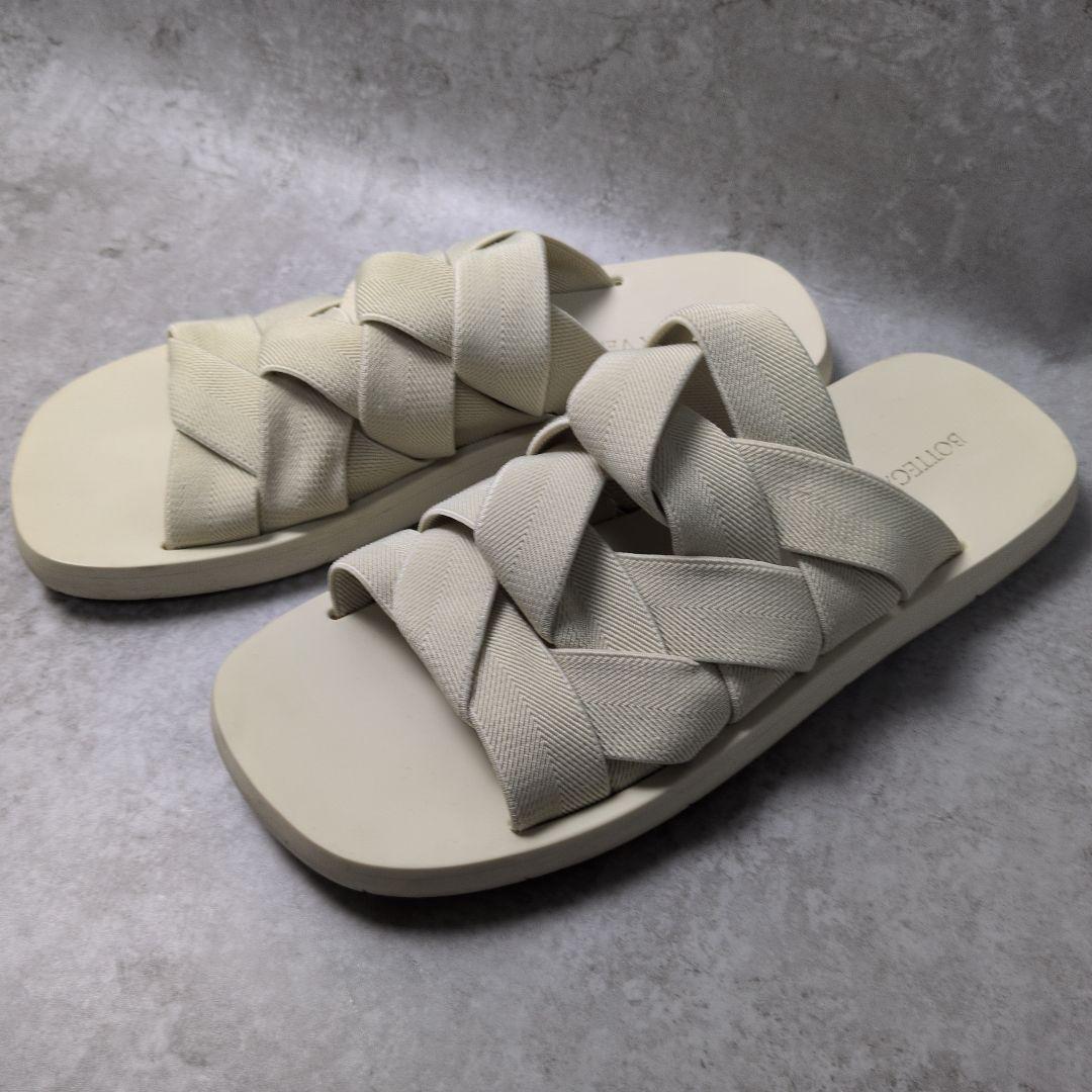 【即決値下】ボッテガべネタ サンダル サイズ41 / 26cm相当 ベージュ