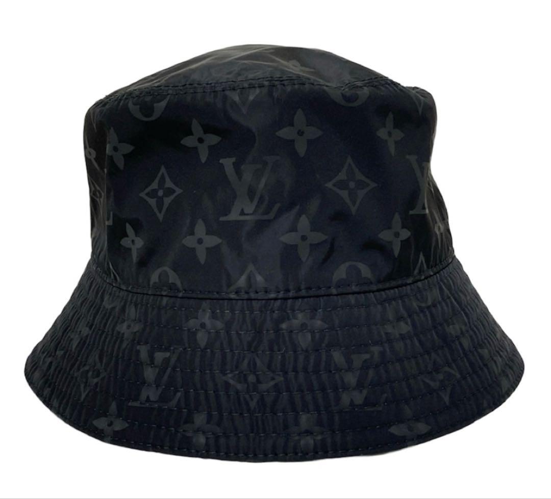 ルイ・ヴィトン バケットハット ブラック