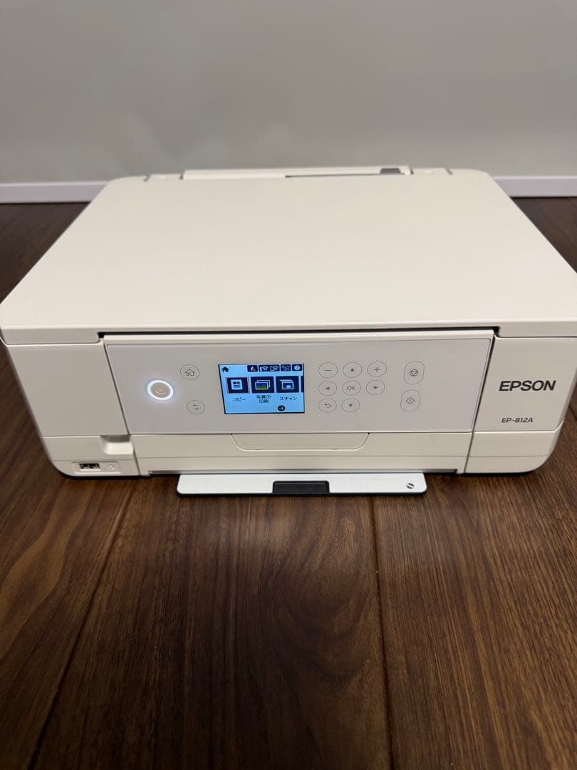 EPSON EP-812A プリンター本体と純正インクセット