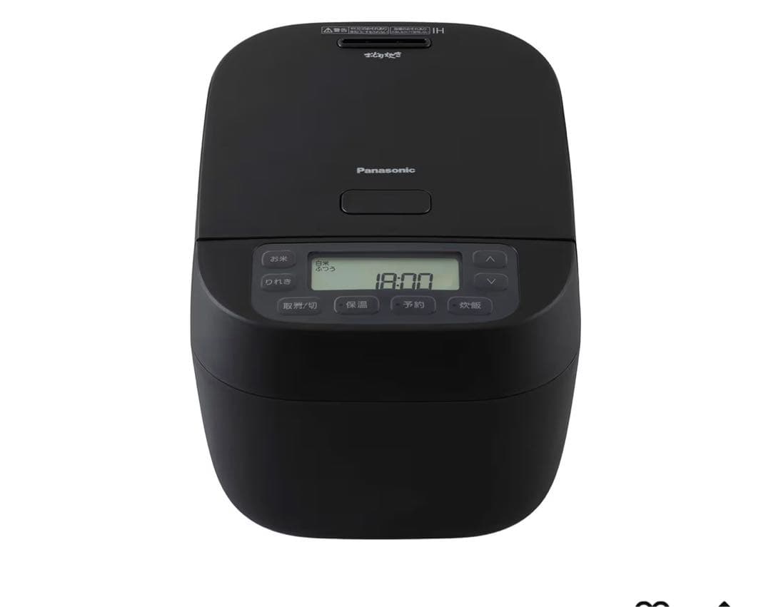 【新品】パナソニック 炊飯器5.5合 おどり炊き ブラック SR-N310D-K