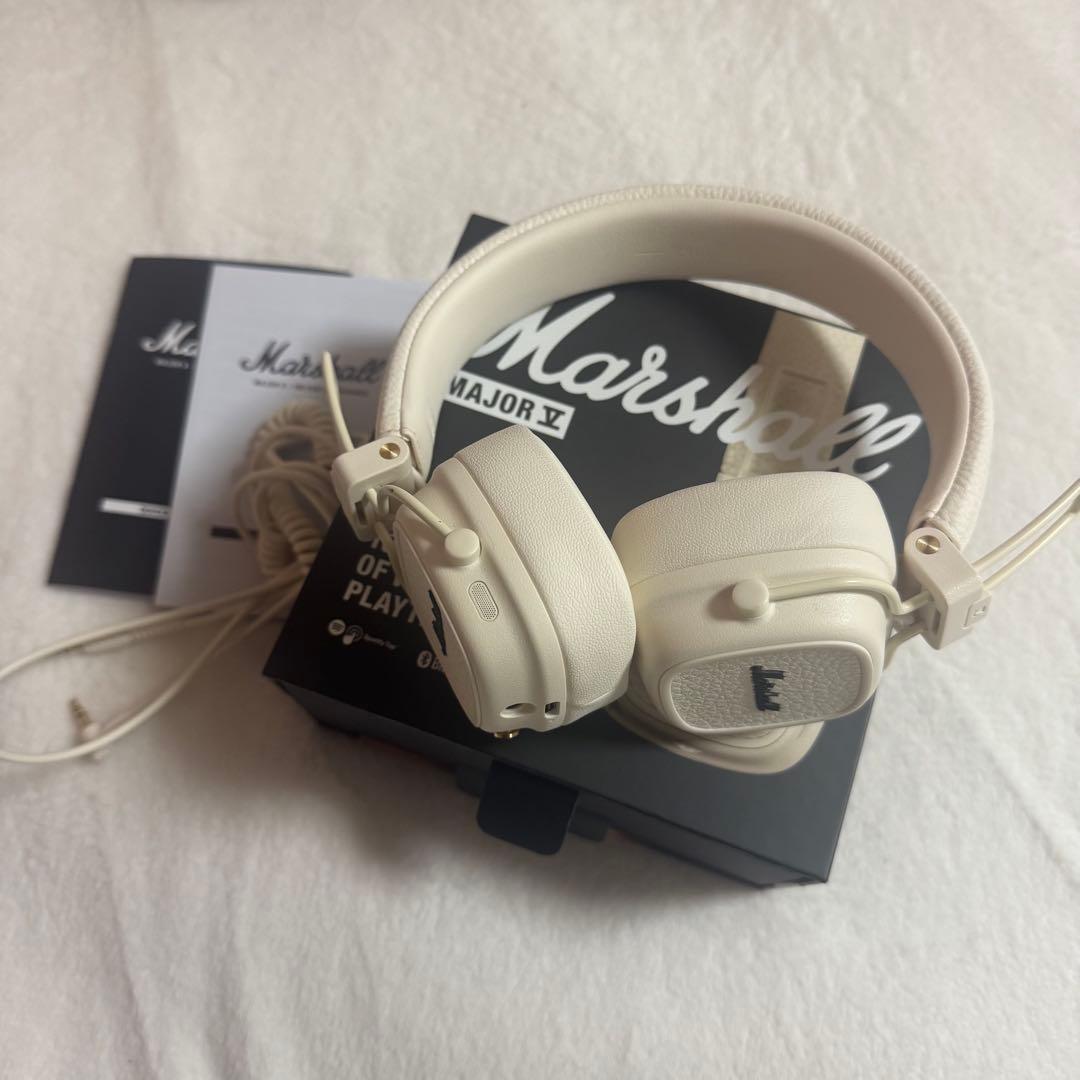 Marshall Major ホワイト ヘッドホン 白 マーシャル