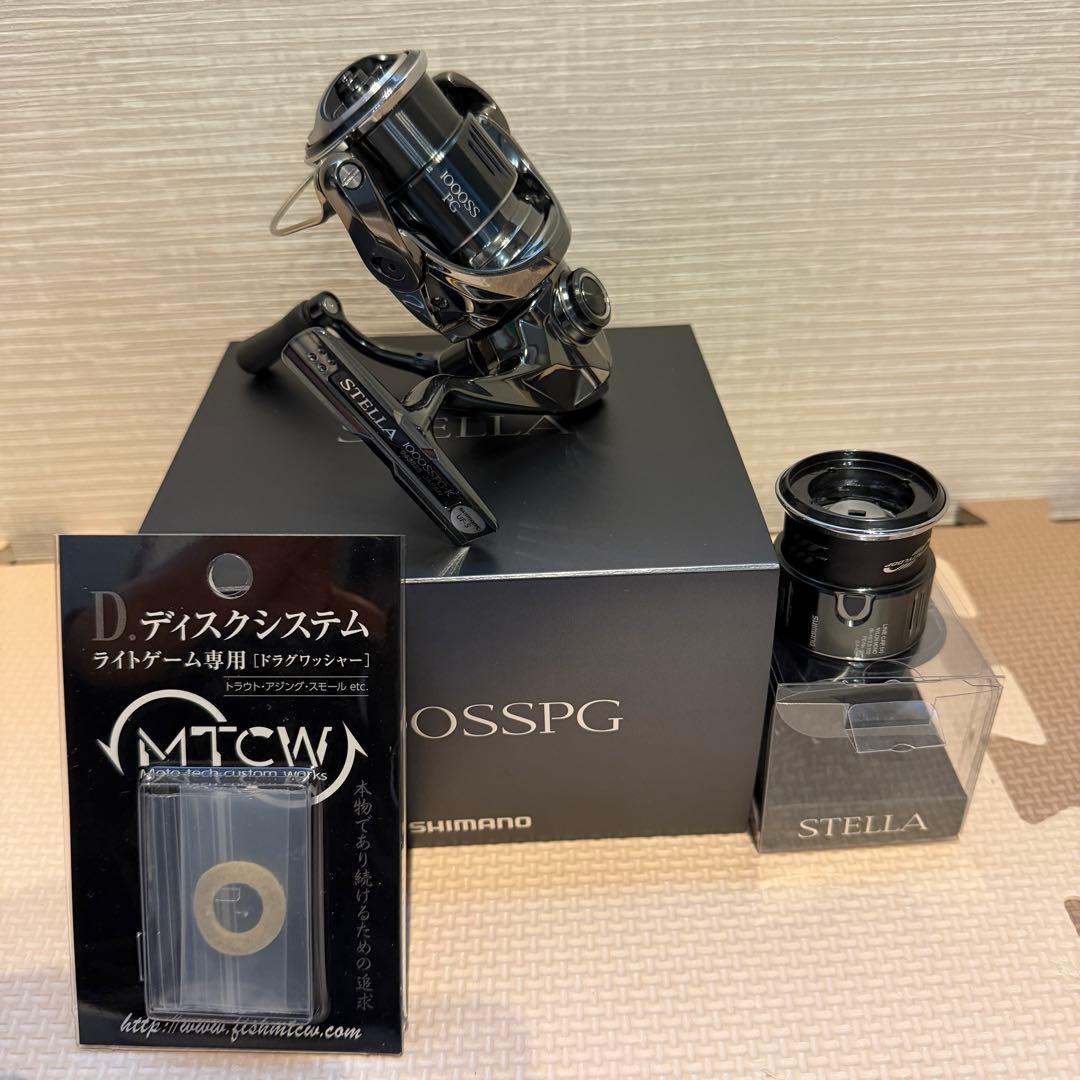⭐︎お得品⭐︎シマノ22ステラ 1000SSPG 純正替えスプール付き