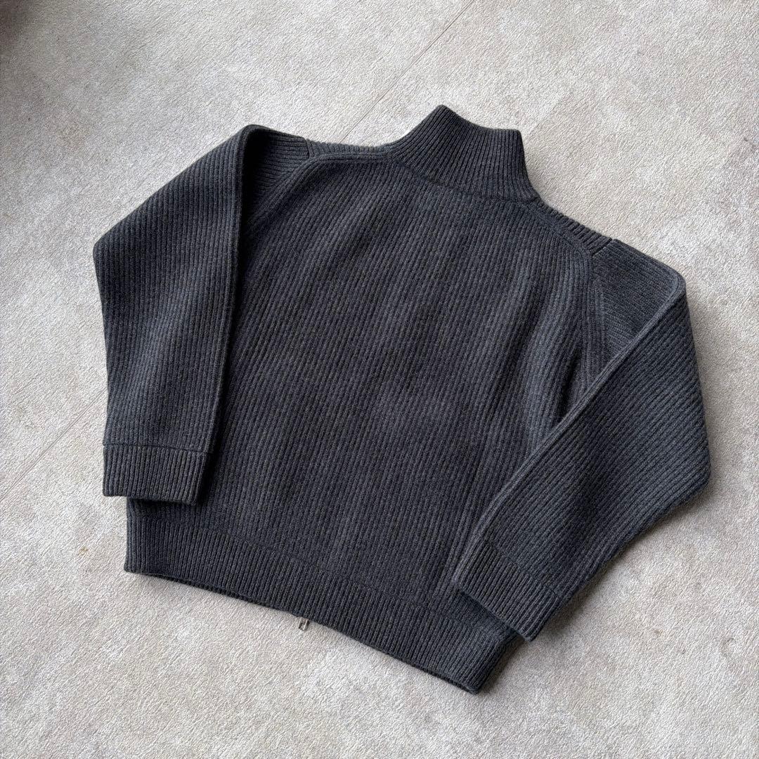 cash&barba カシミヤ ドライバーズニットDs Knit