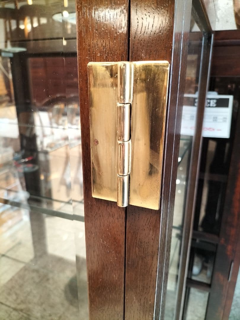 M♦ポンスケカリモク家具 ドマーニ　ガラスキャビネット