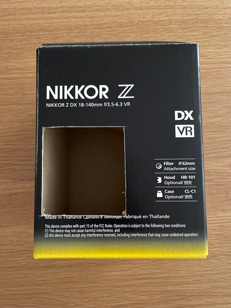 NIKKOR DX 18-140mm f/3.5-6.3 ズームレンズ