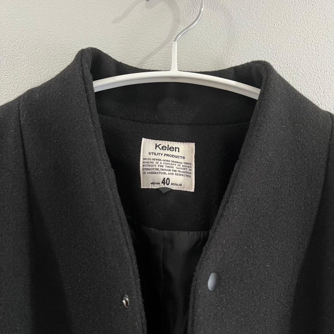 KELEN NO COLLAR EGG JACKET 40 エッグジャケット