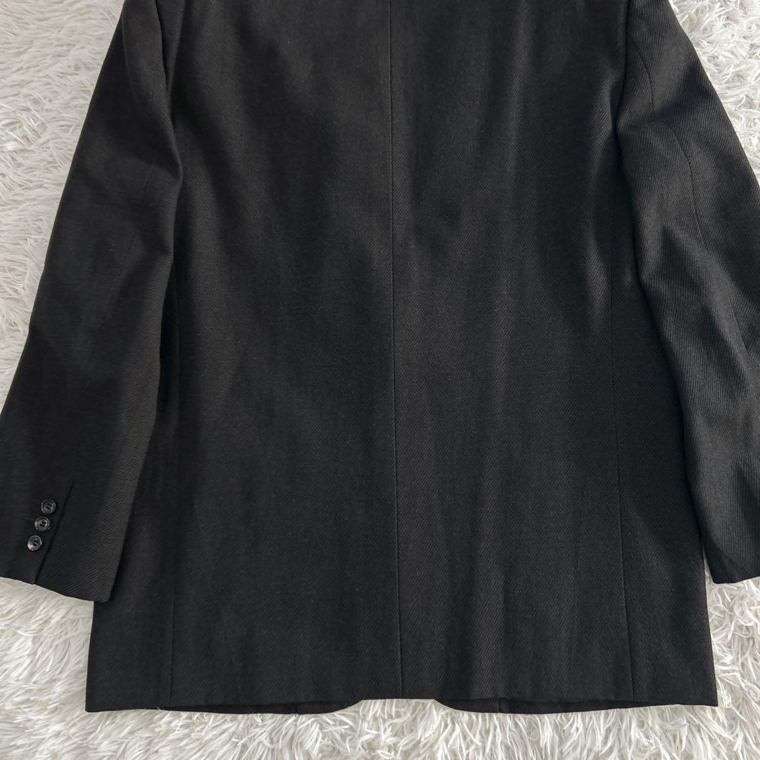美品 コムデギャルソンオム 田中オム ウールキャバジン テーラードジャケット L