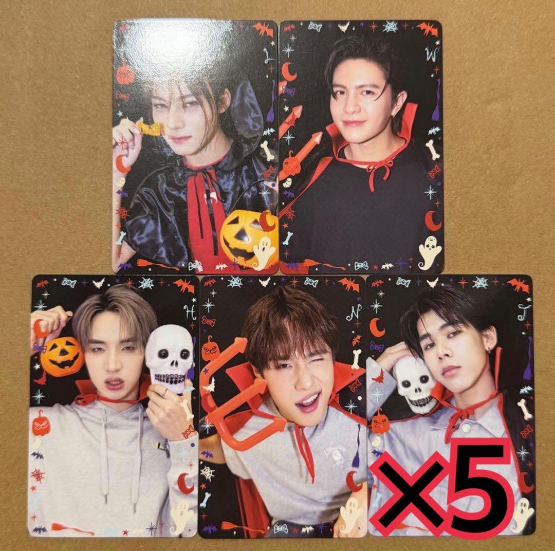 LYKN トレカ　5種　×5 GMMTV FANIVAL