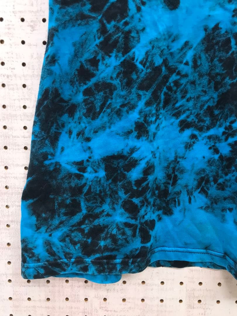 Y2K 古着 GLAD NEWS スタッズストラップ タイダイ ビスチェ キャミ