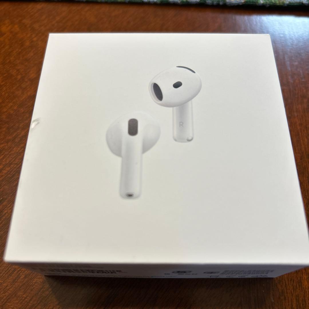 AirPods 4 アクティブノイズ キャンセリング搭載、ワイヤレスイヤホン