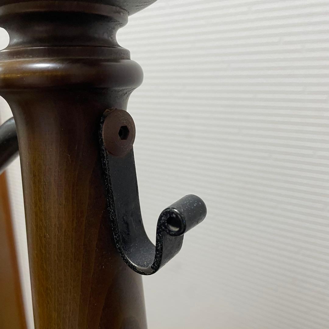 アンティーク　コートハンガー　ウォルナット