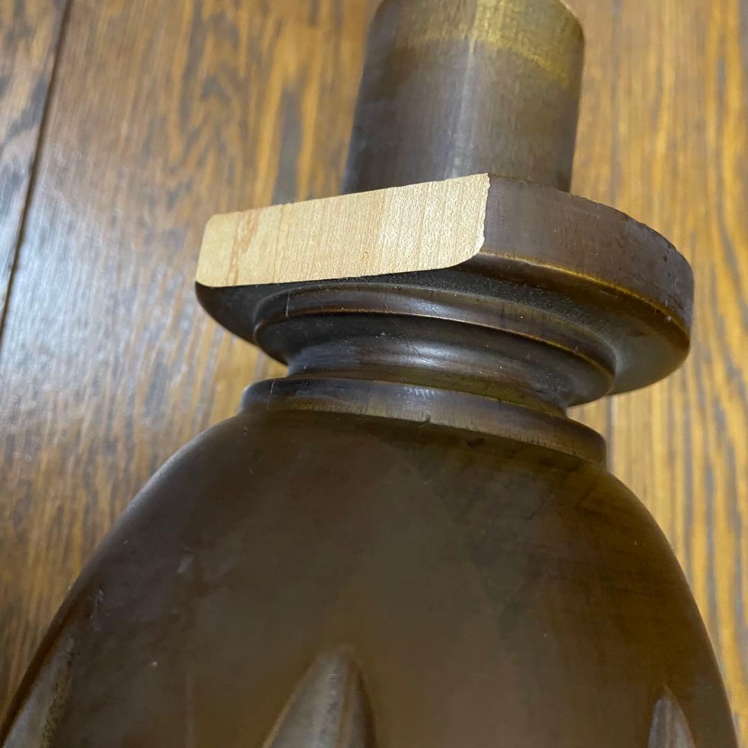 アンティーク　コートハンガー　ウォルナット