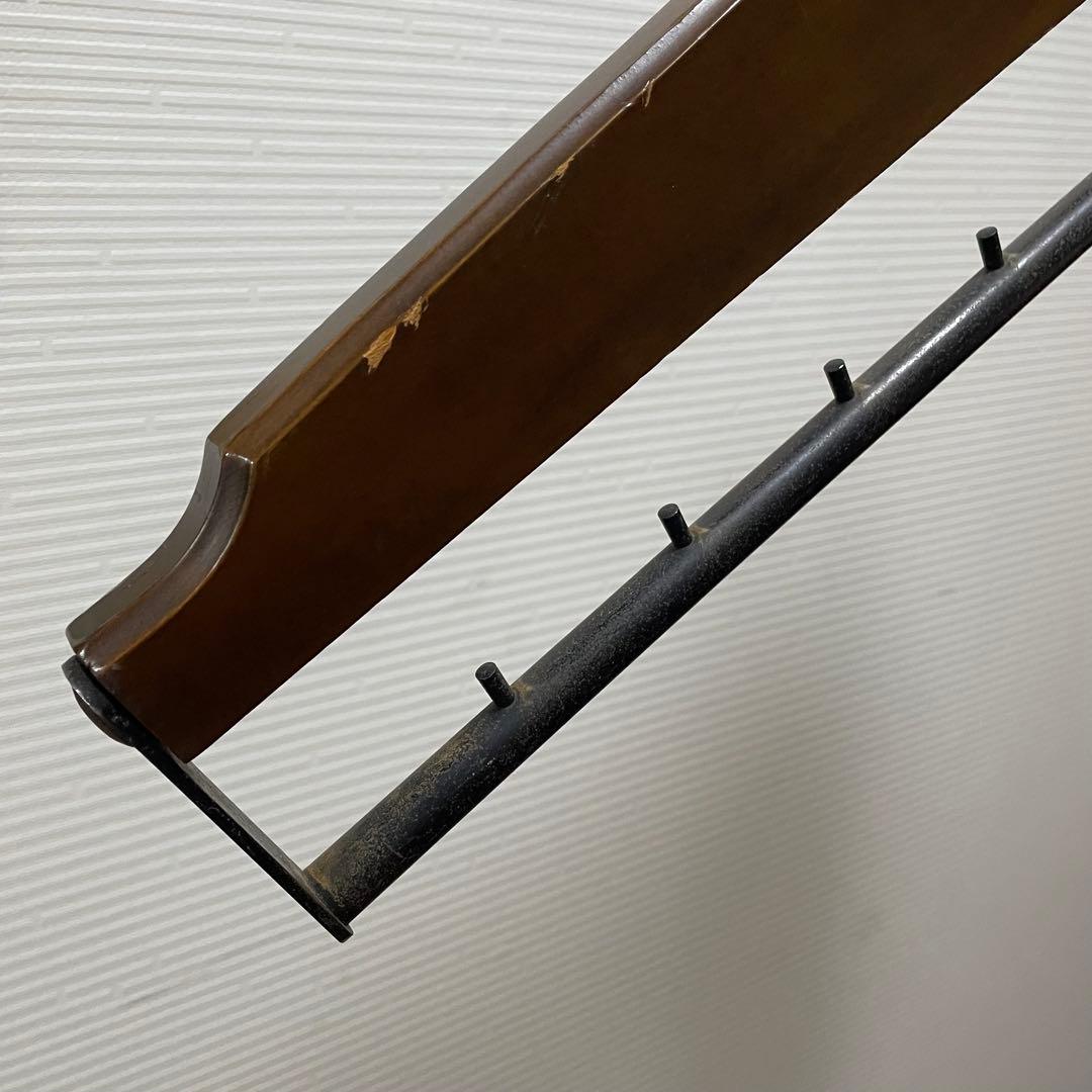 アンティーク　コートハンガー　ウォルナット