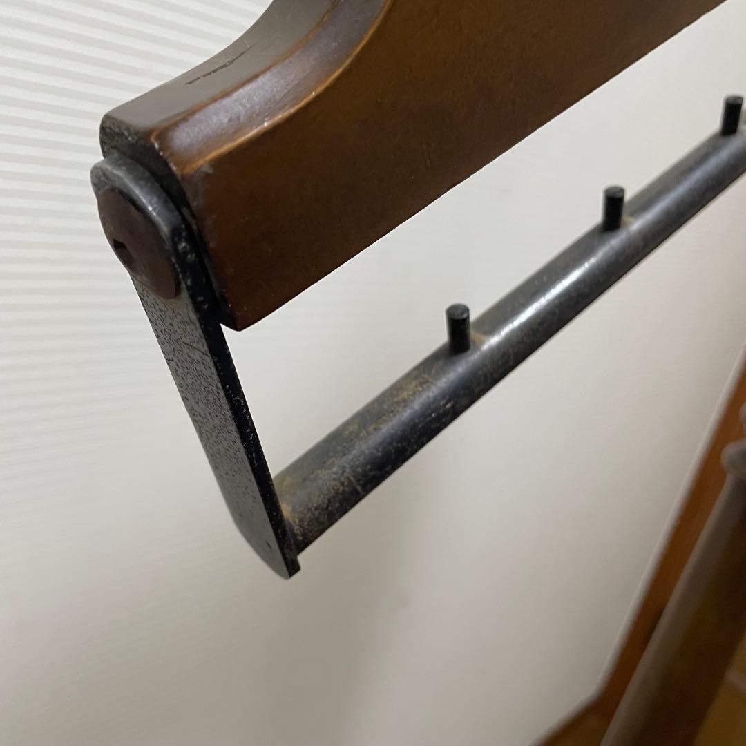 アンティーク　コートハンガー　ウォルナット