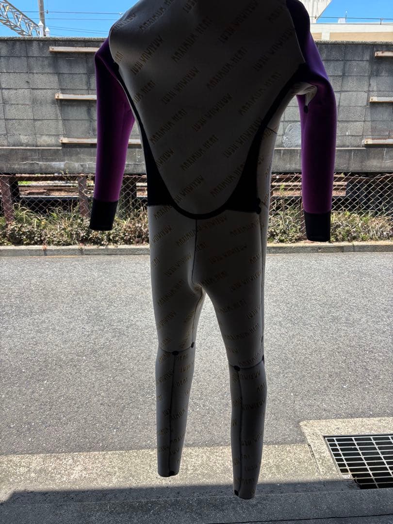 1回使用　FELLOW　ウェットスーツ　フルスーツ　5×3mm サイズLB