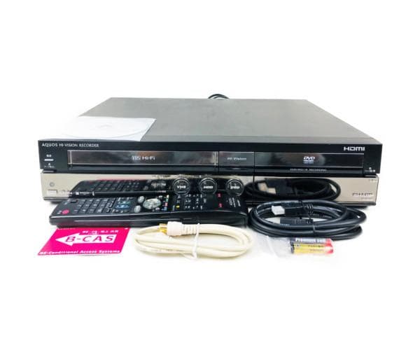 SHARP 250GB HDD搭載ビデオ一体型DVDレコーダー DV-ACV52