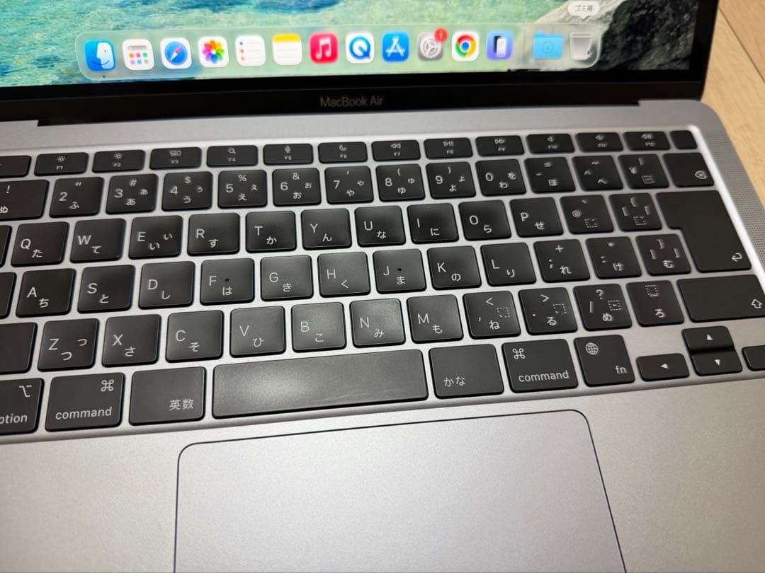 MacBookAir M1 8GB 256GB ssd スペースグレイ動作良好