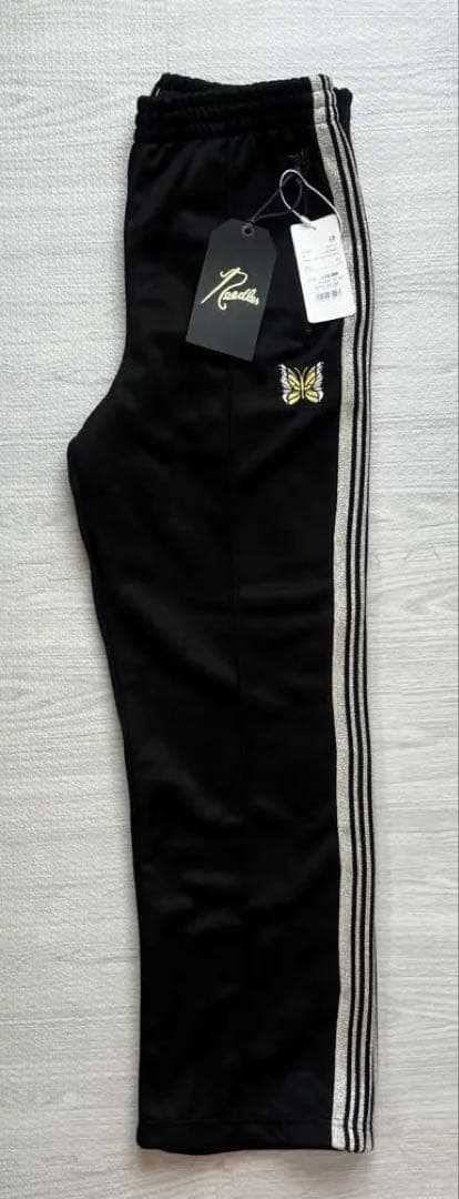 Needles Track Pants (S-ブラック/シルバー)