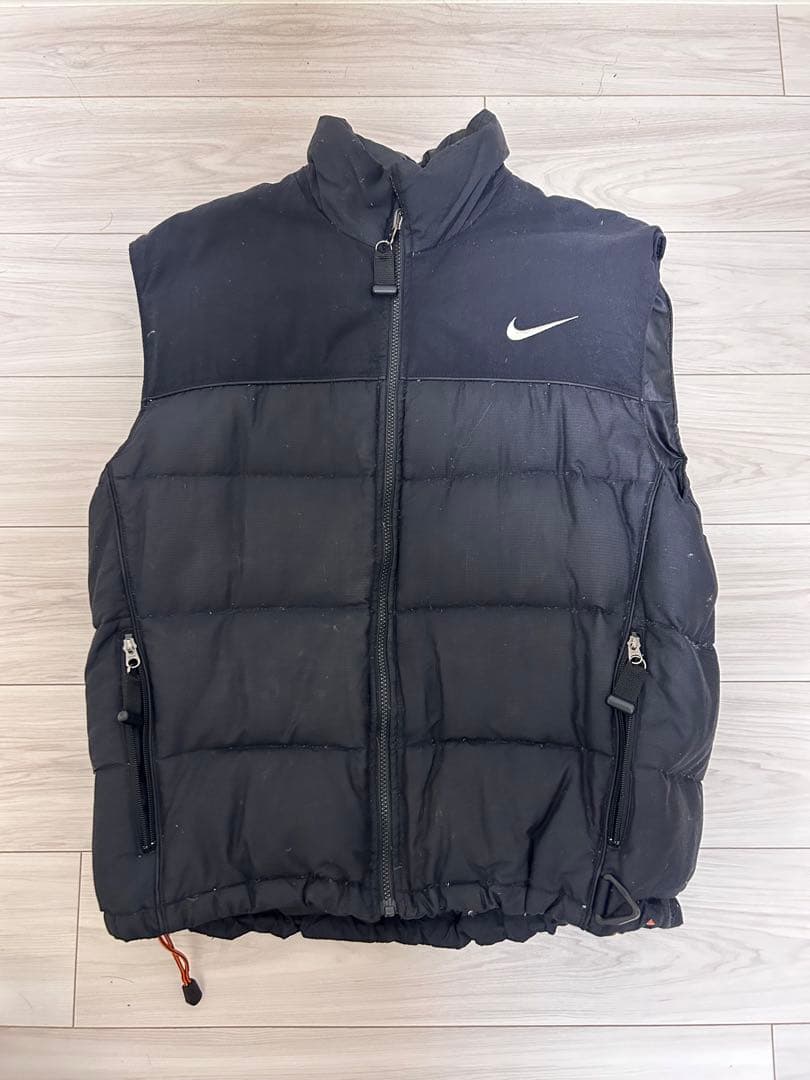 Nike ACG ブラック ダウンベスト Ｍ