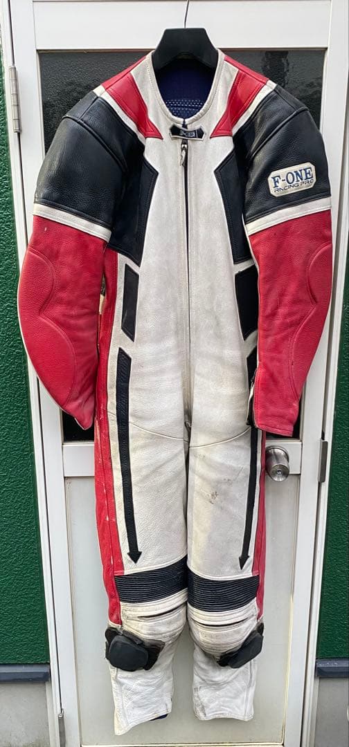 F-ONE RACING PROレザースーツ　MFJ公認　中古品
