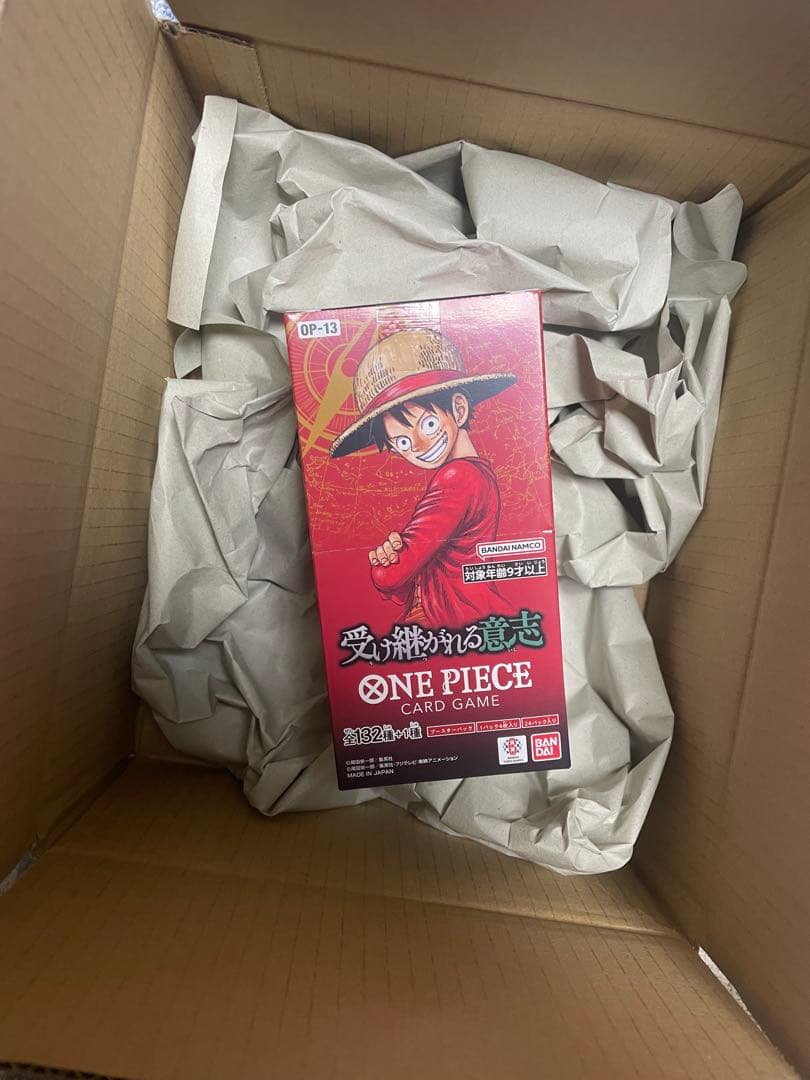 【公式当選品】ワンピースカードゲーム受け継がれる意志OP-131BOX新品未開封