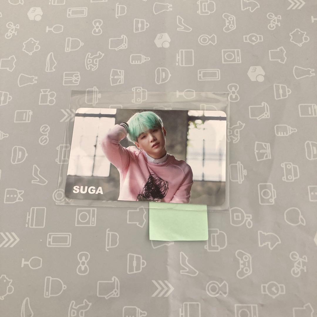 BTS ユンギSUGA トレカ RUN 手渡し