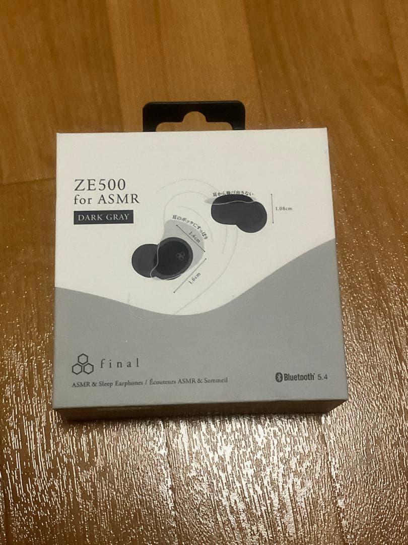 final ZE500 for ASMR ダークグレー★新品未使用★