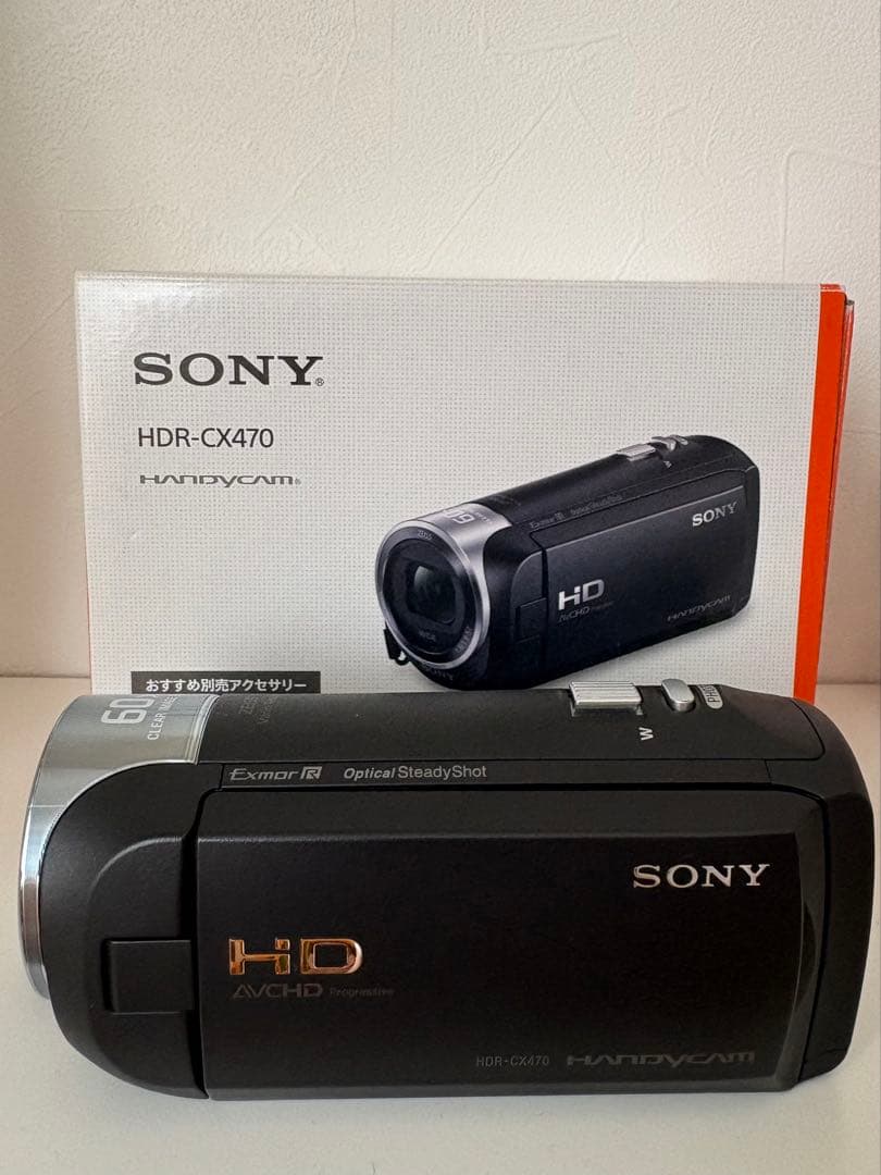 美品 SONY HDR-CX470 ビデオカメラ
