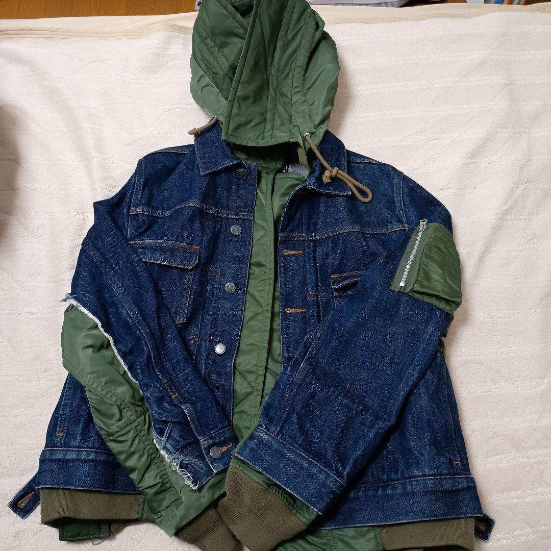 ジャケット・アウター sacai 19ss Limited Docking Denim Jacket
