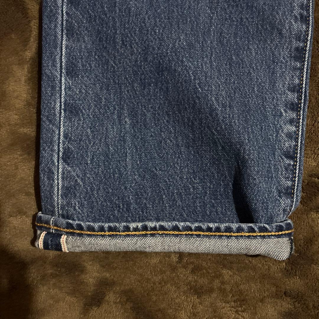 ジャーナルスタンダード リーバイス 別注 501 セルビッチ インディゴ　W38