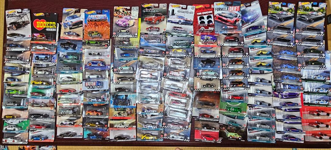 や*や様 ホットウィール　リアルライダー　ブルーバード　大量　120台