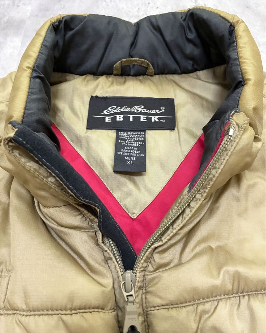 ビンテージ 90s EBTEK Eddie Bauer プリマロフトダウンベスト