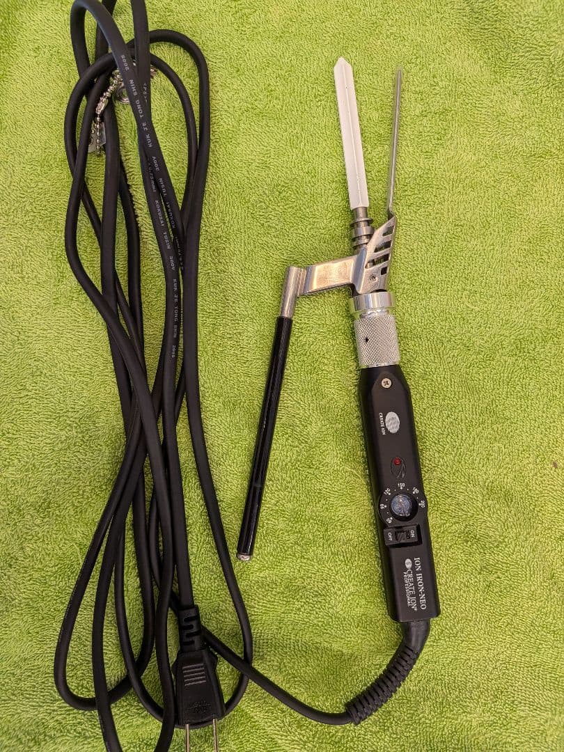 クレイツイオンアイロン　10mm 理容プロ　アイロン